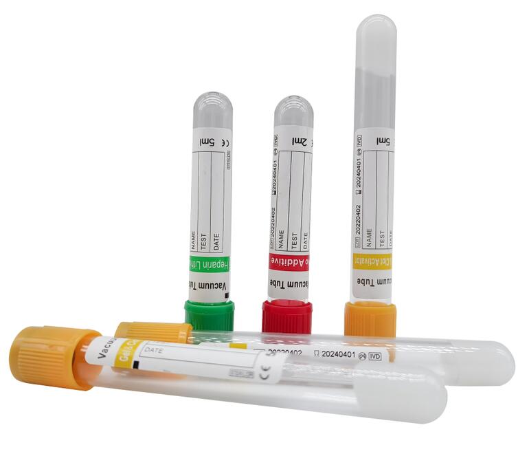 What each color of blood collection tube is used for?