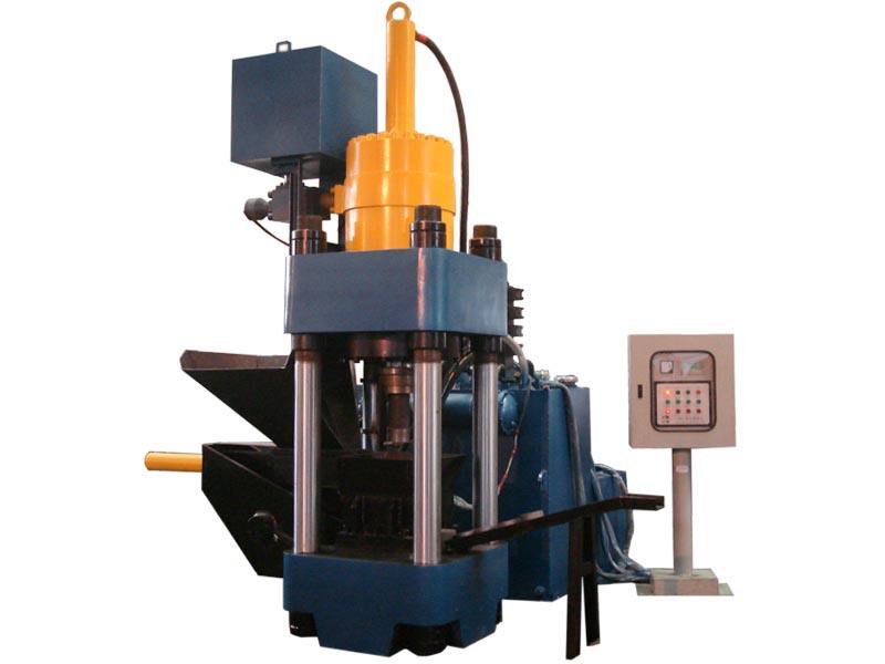 Here are the key features and components of a typical metal chip briquetting machine