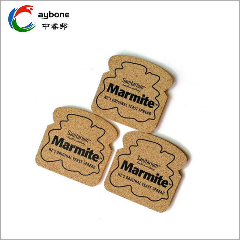 Overview of Thin Square Cork Coaster