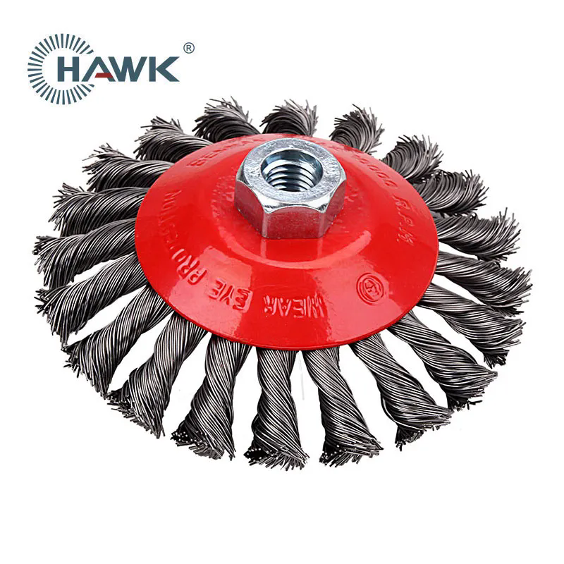 Detailed Overview of 125mm Knotted Bevel Wire Brush