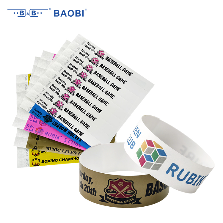 Wholesale Laser Printable Wristbands: Durable and Customizable Identification Solutions